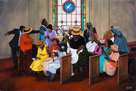 odd art|african american church art.